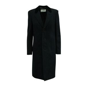 Saint Laurent Trench Coat in Grey Wool